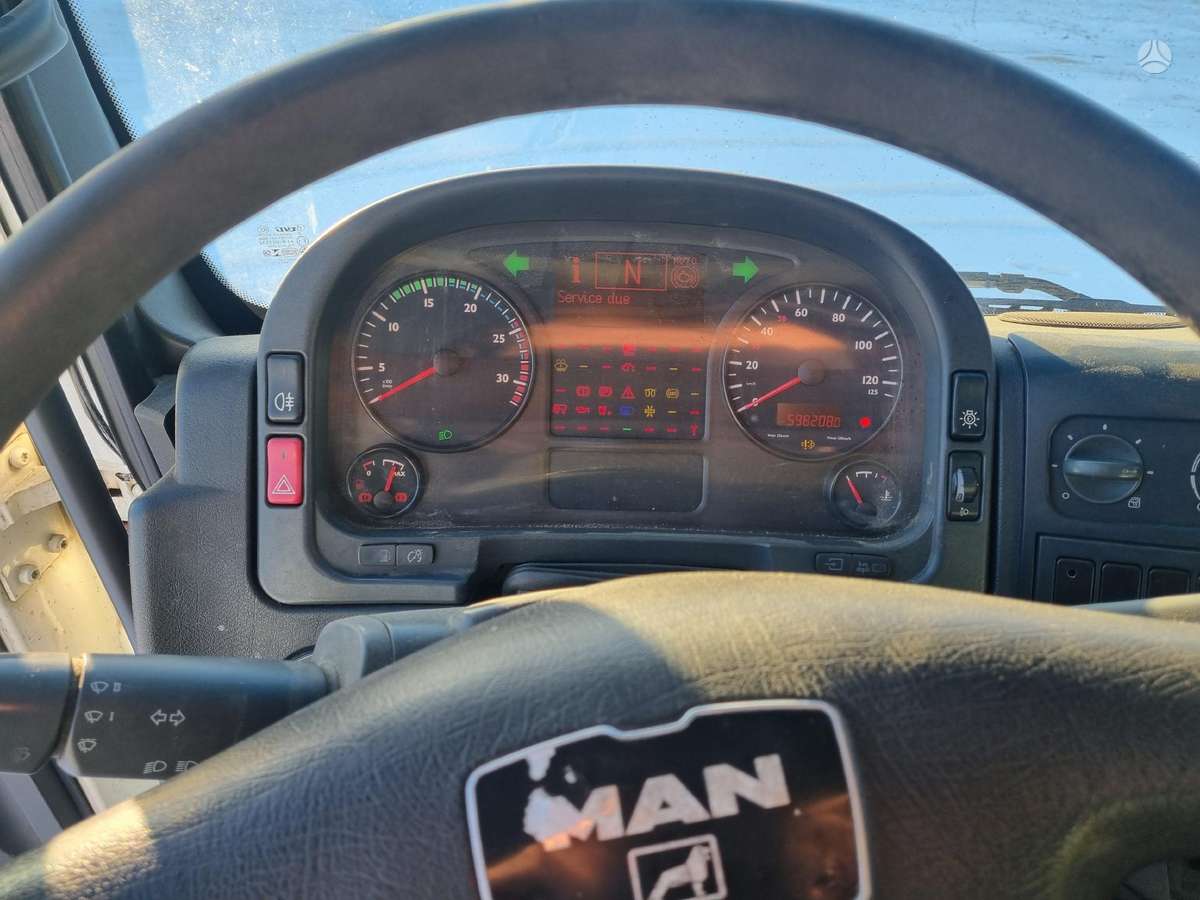 MAN 8.180, dumpers / tippers