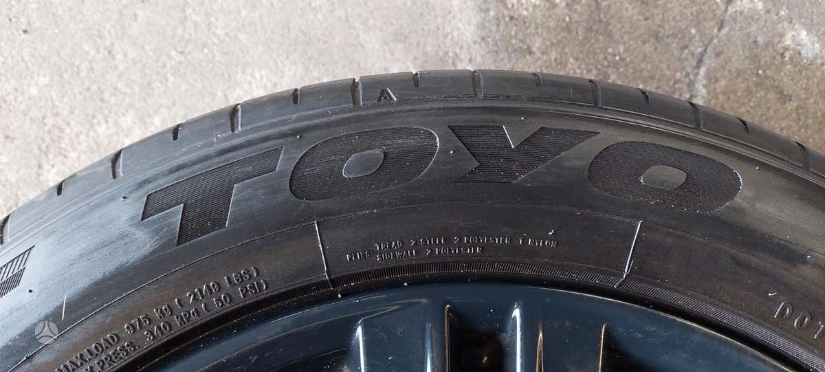 Toyo, летние 255/50 R19