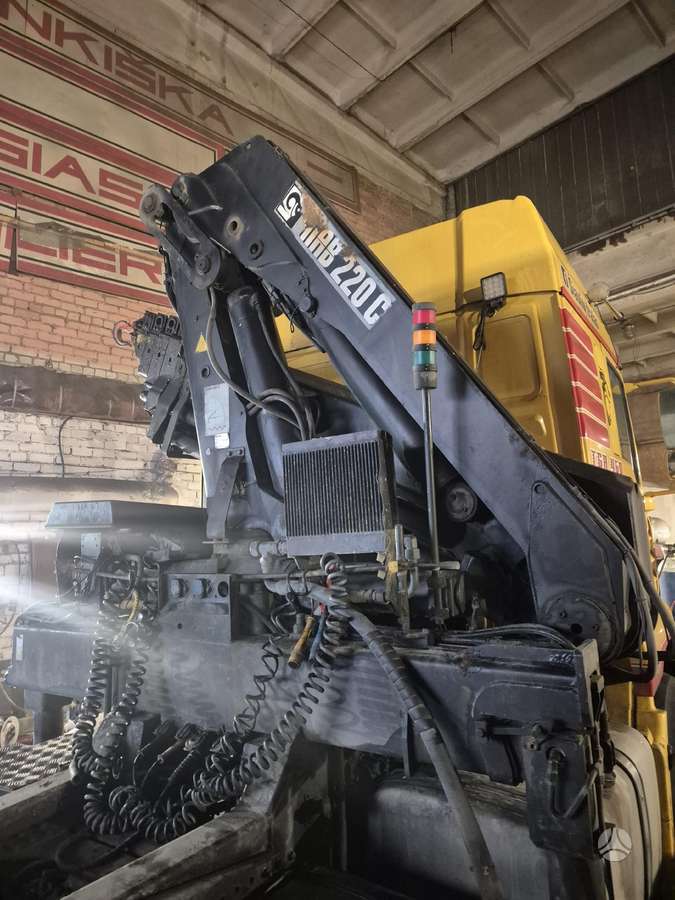 HIAB 220 5 teleskopai, cranes / grapples