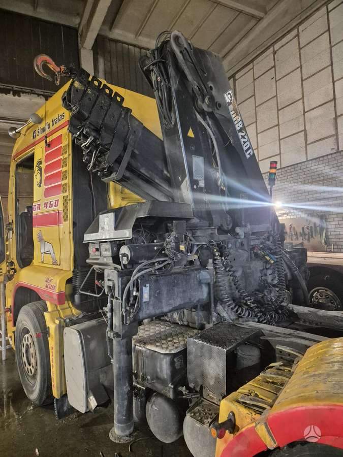 HIAB 220 5 teleskopai, cranes / grapples