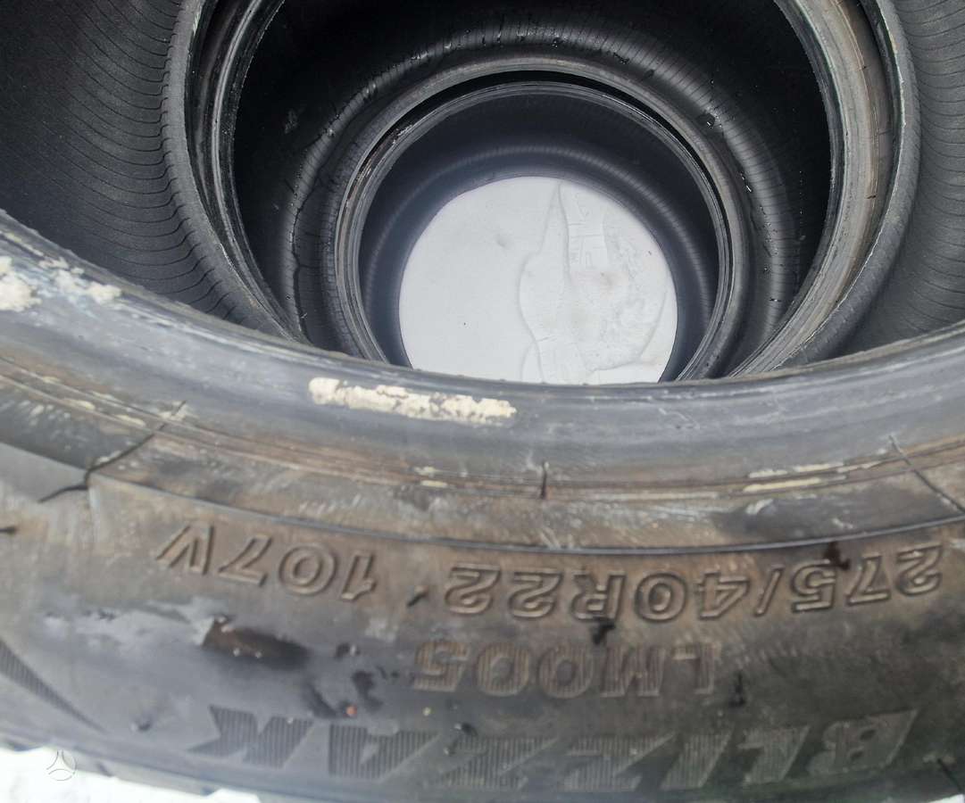 Bridgestone Blizzak, зимние 275/40 R22