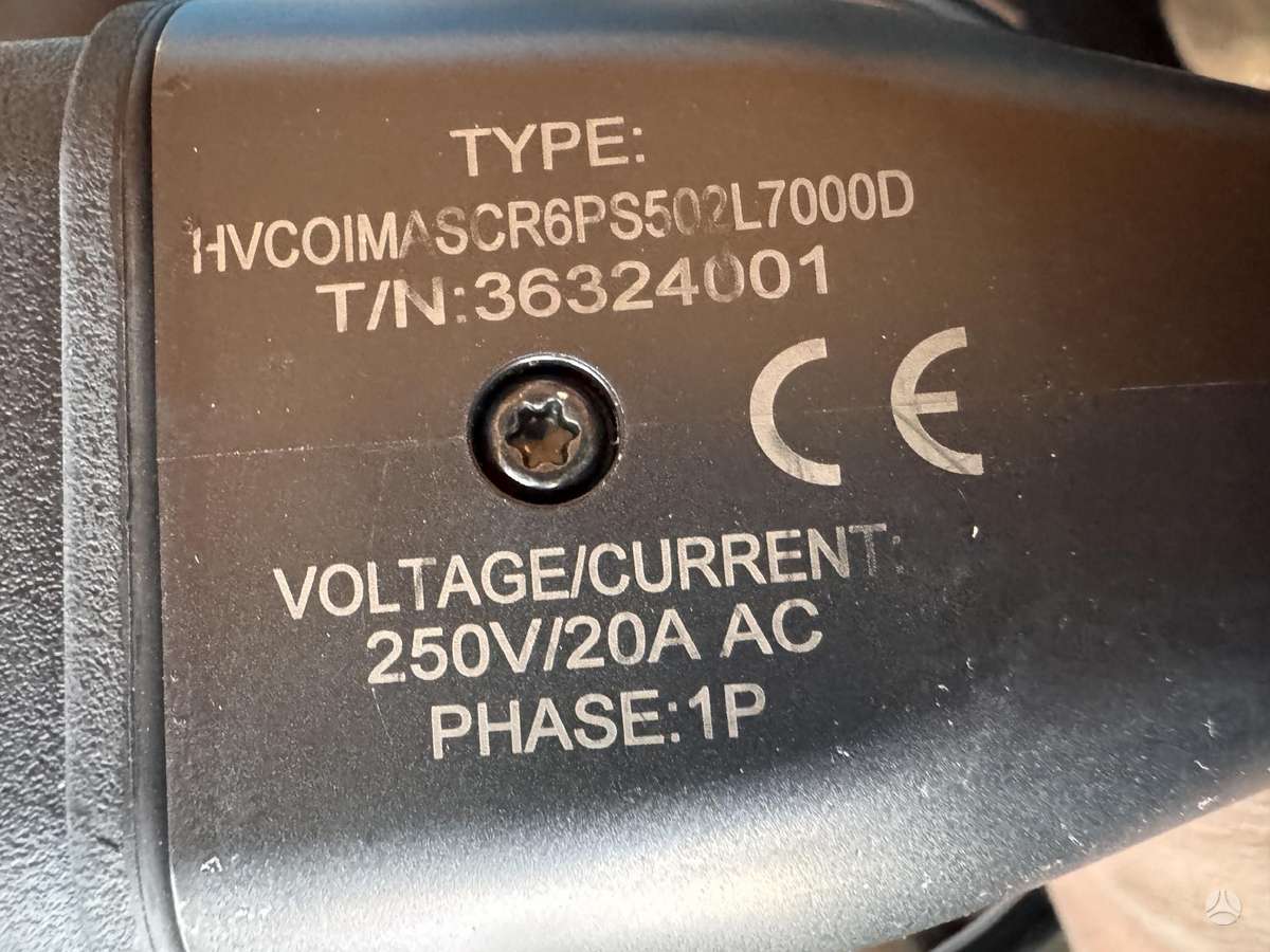 Volvo įkrovimo laidas Type 2