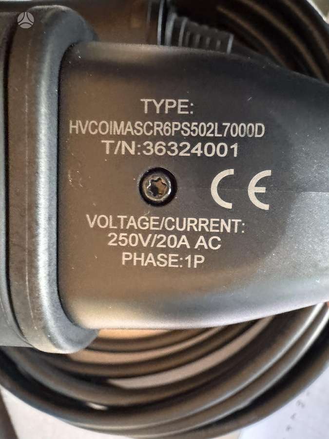 Volvo įkrovimo laidas Type 2
