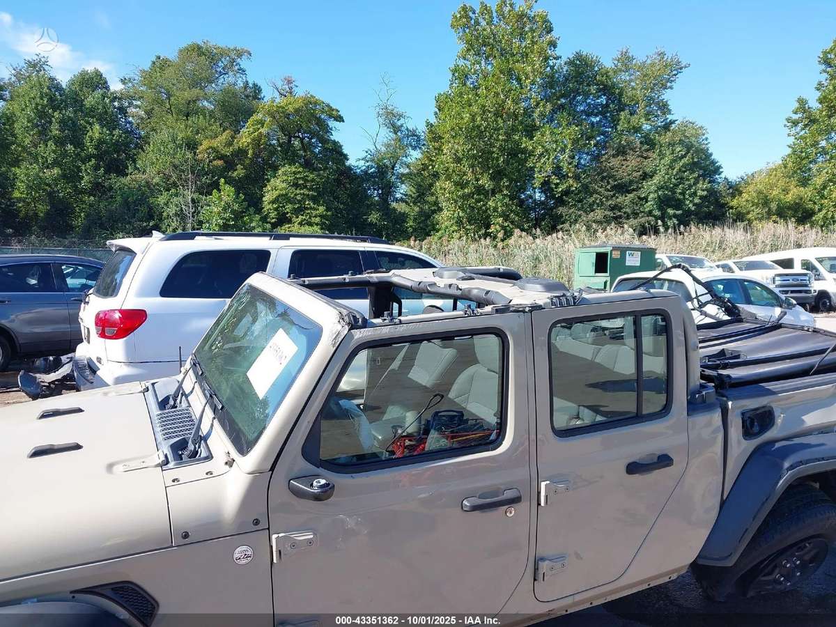 Jeep Gladiator Visa dalimis