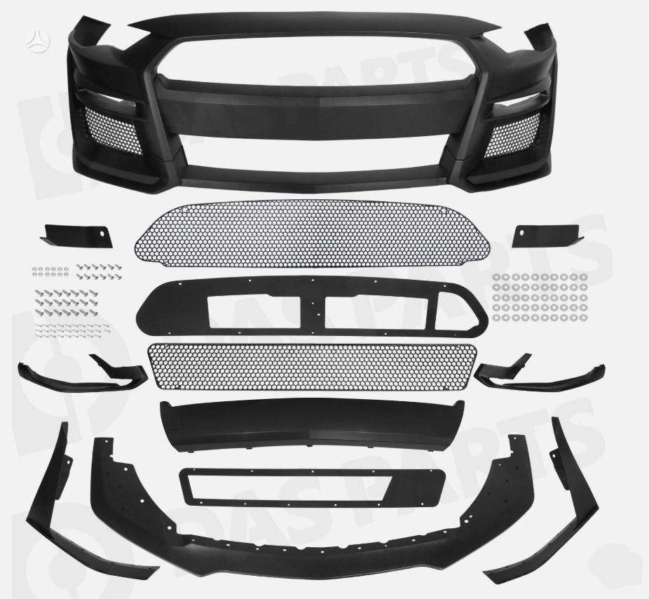 Ford Mustang bumpers, front grill