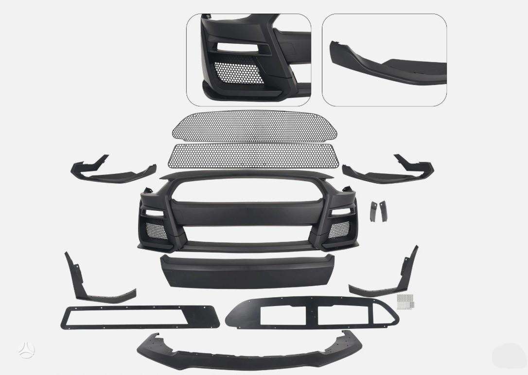 Ford Mustang bumpers, front grill