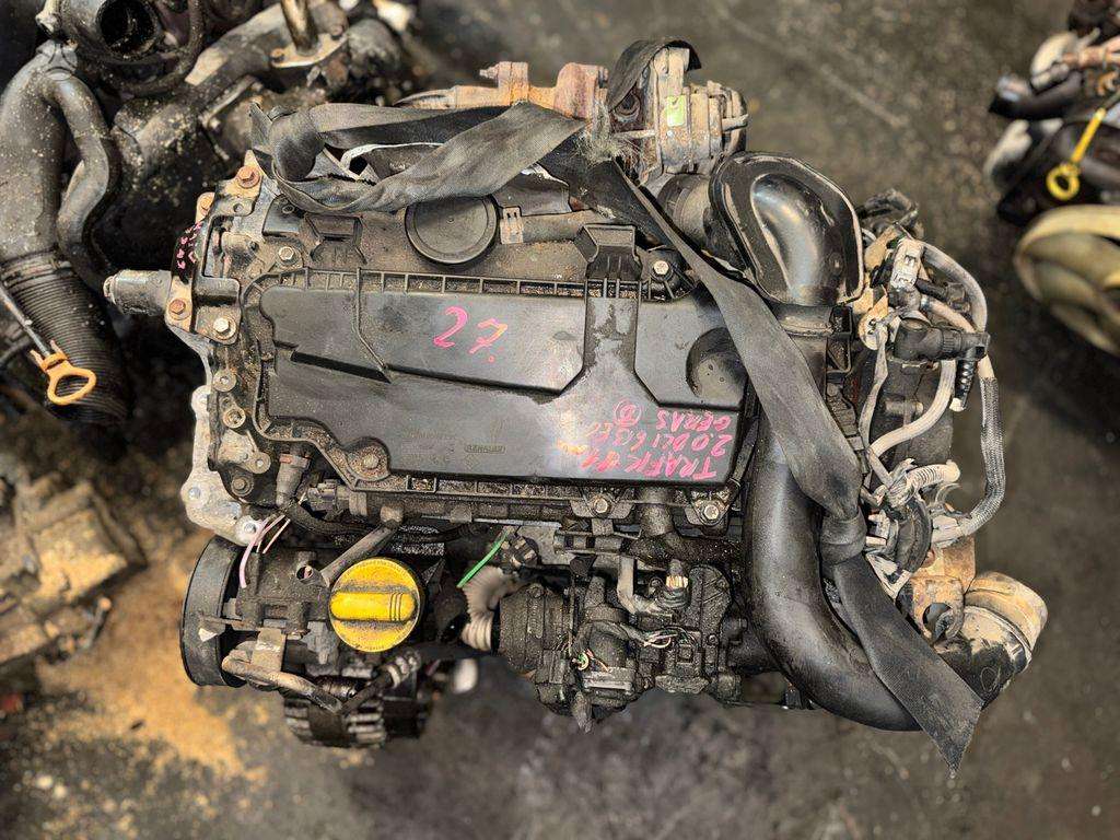 Renault Trafic, M9R M 786, gearbox, engine