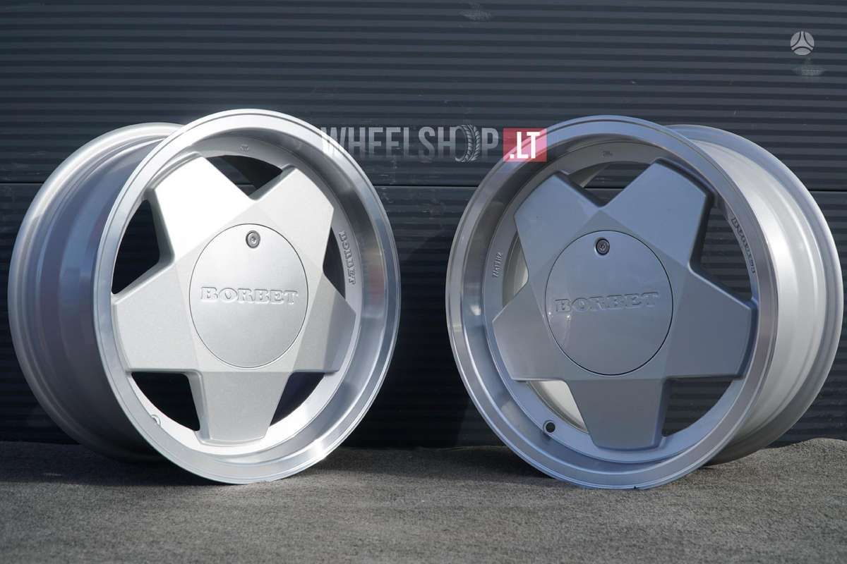 Borbet A Silver Polished, легкосплавные , R15