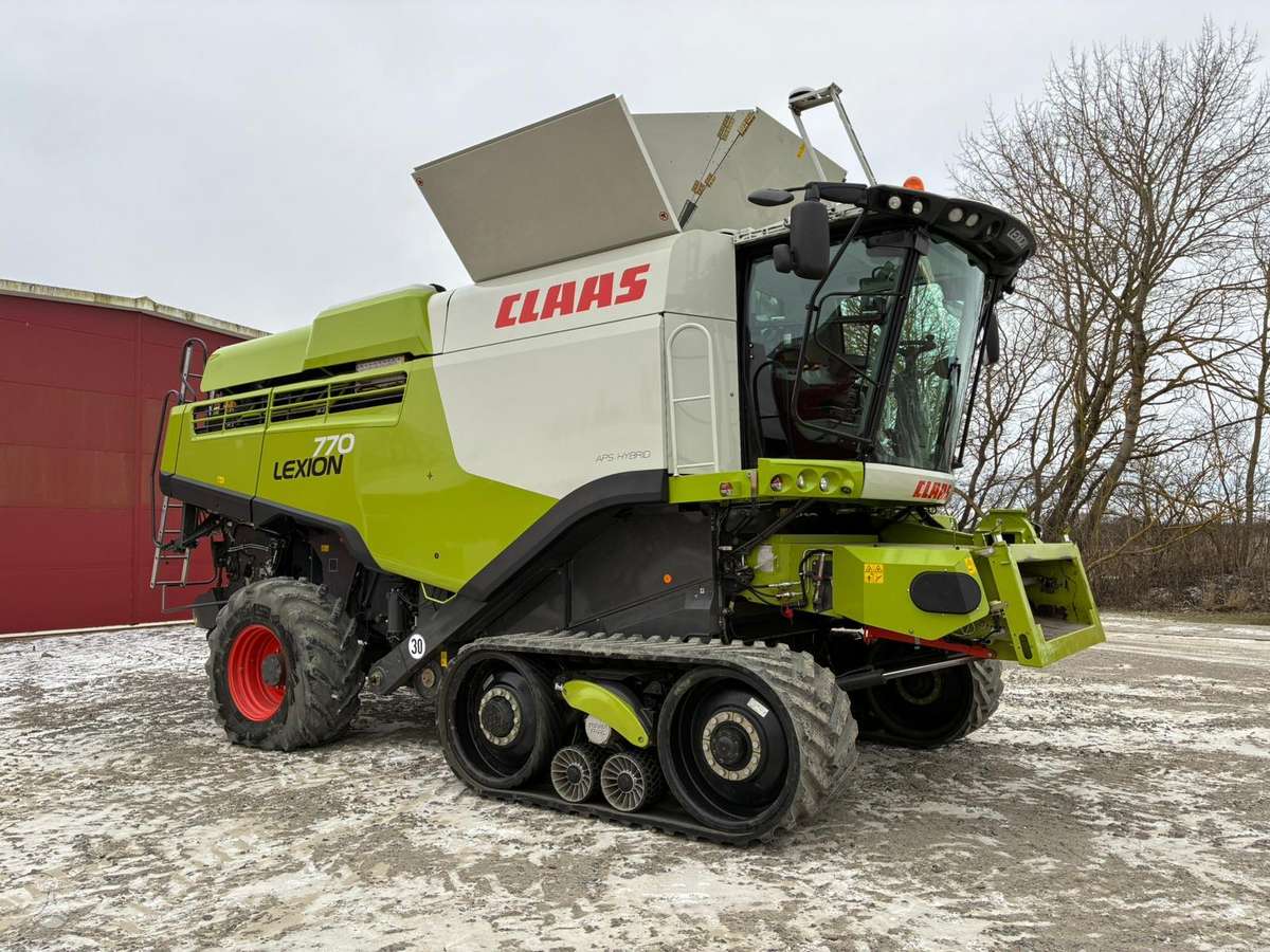 Claas Lexion 770 TerraTrac, combine harvesters