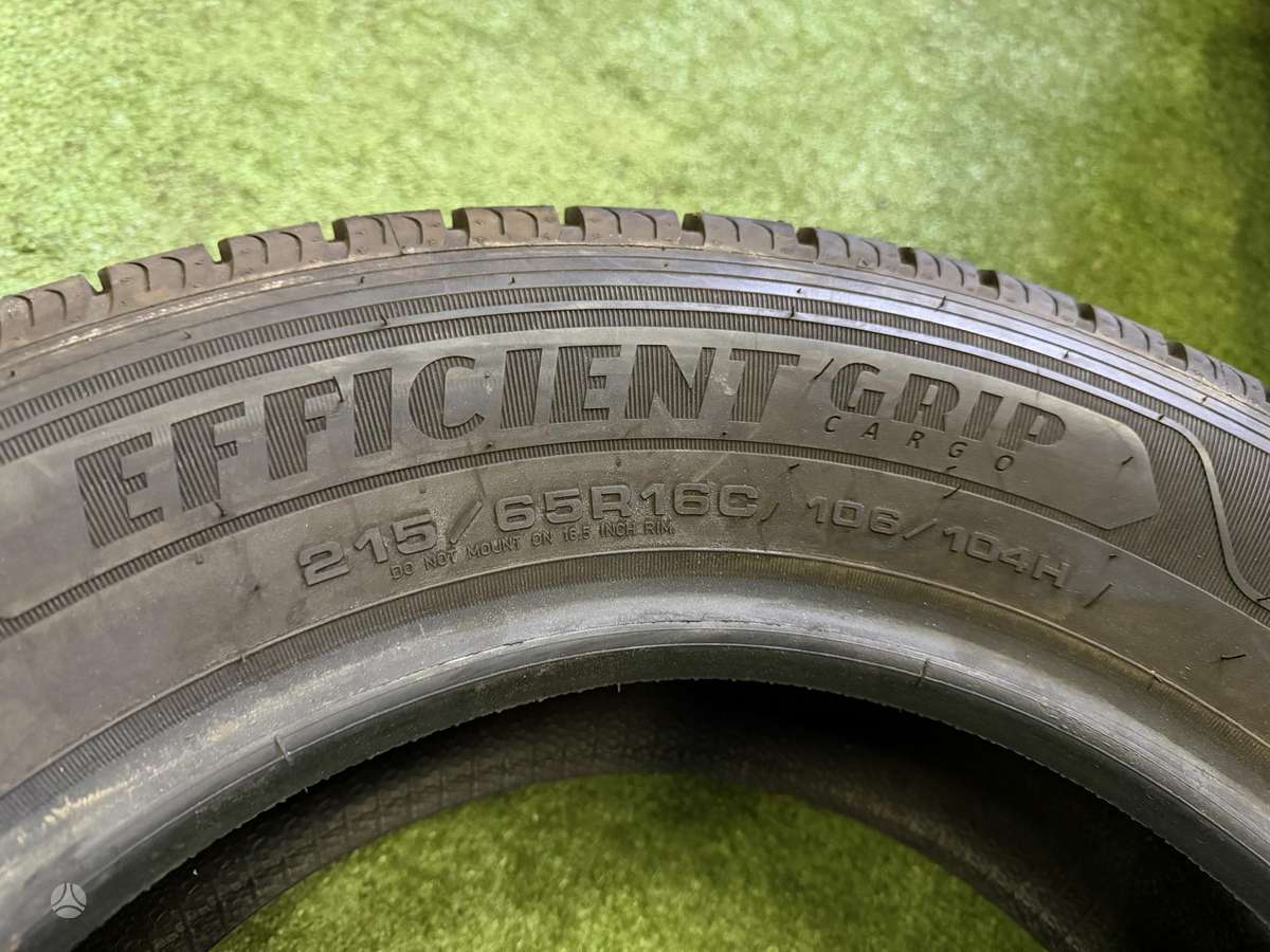 Goodyear 8mm, 2020m., летние 215/65 R16