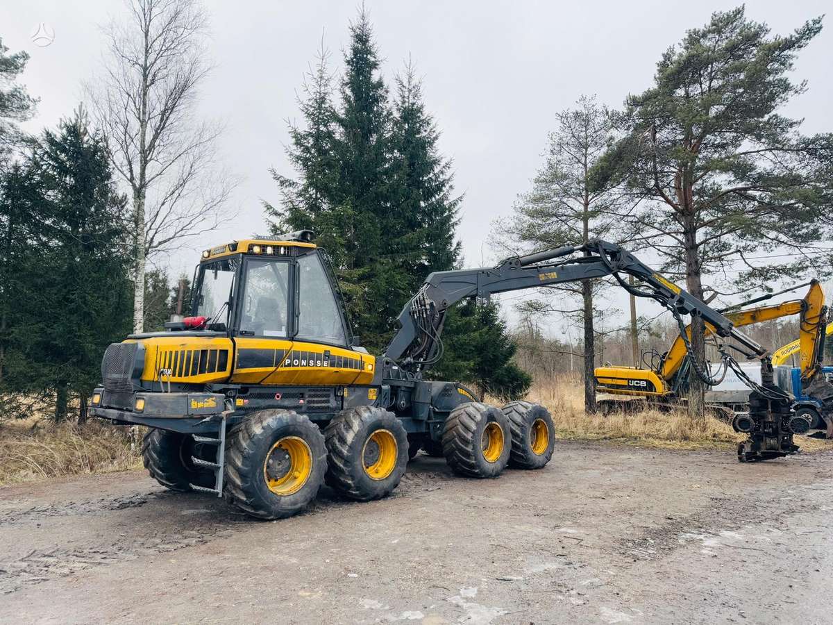Ponsse FOX 8W, harvesters