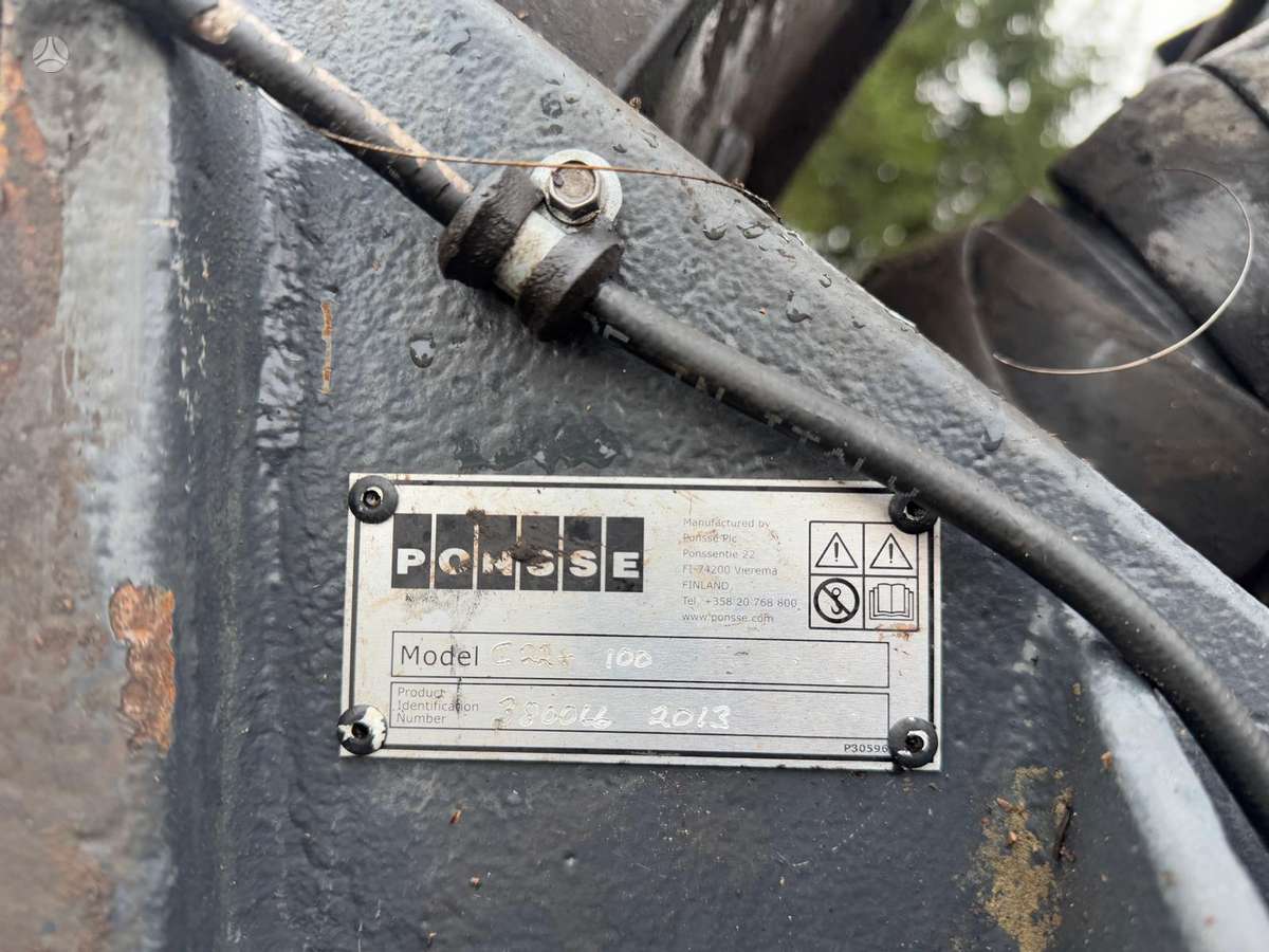 Ponsse FOX 8W, харвестеры
