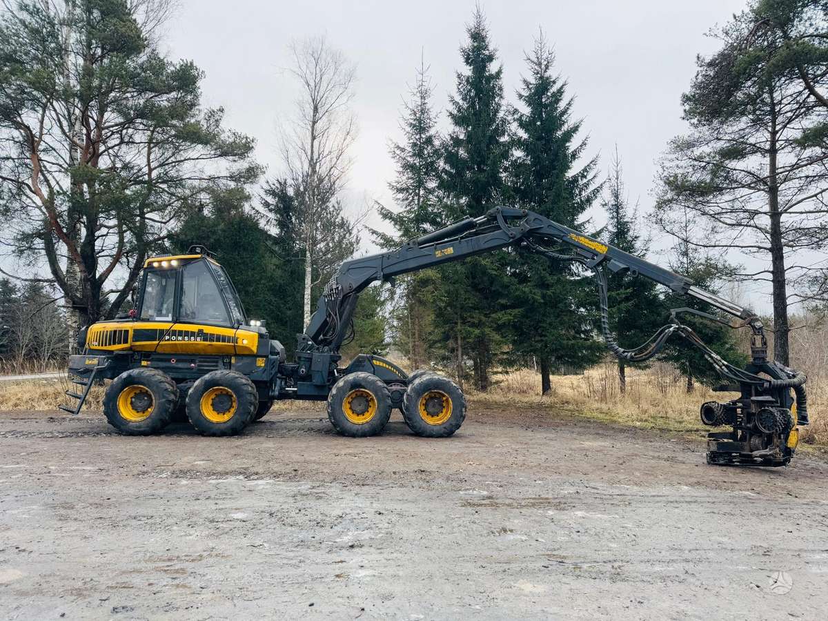 Ponsse FOX 8W, medkirtės