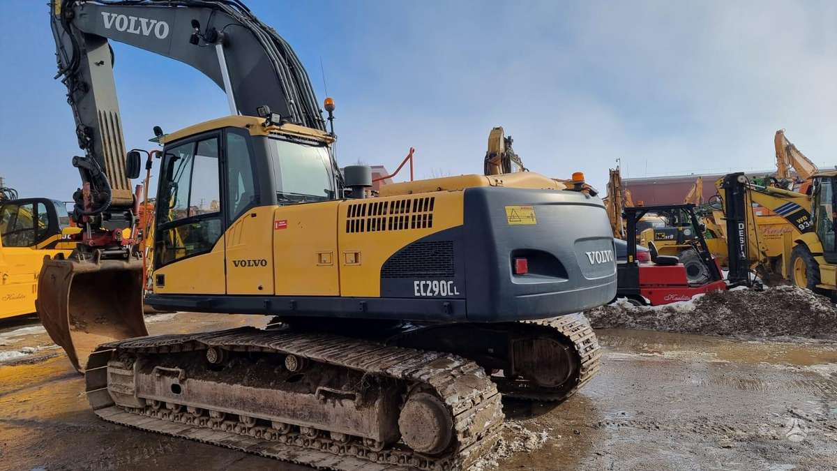 Volvo EC290 CL, экскаваторы