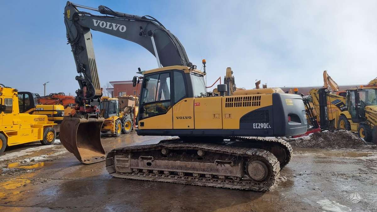 Volvo EC290 CL, ekskavatoriai