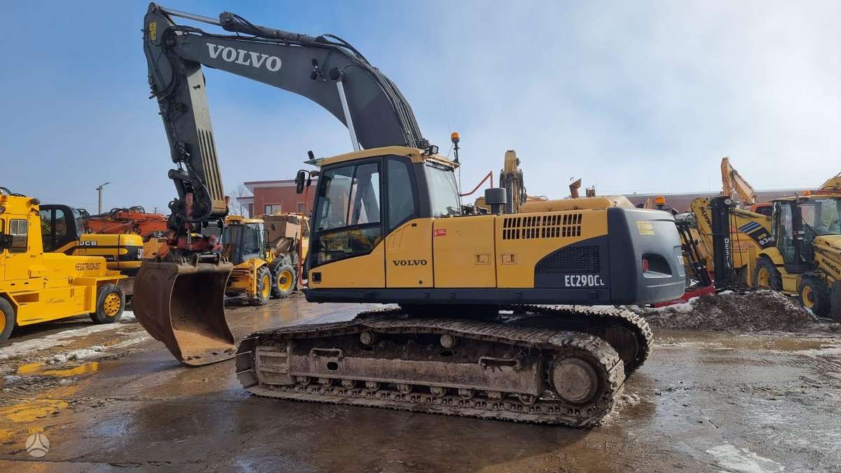 Volvo EC290 CL, экскаваторы