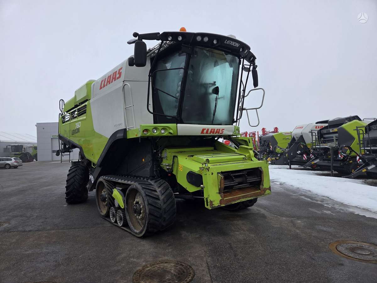 Claas Lexion 760 TT, combine harvesters