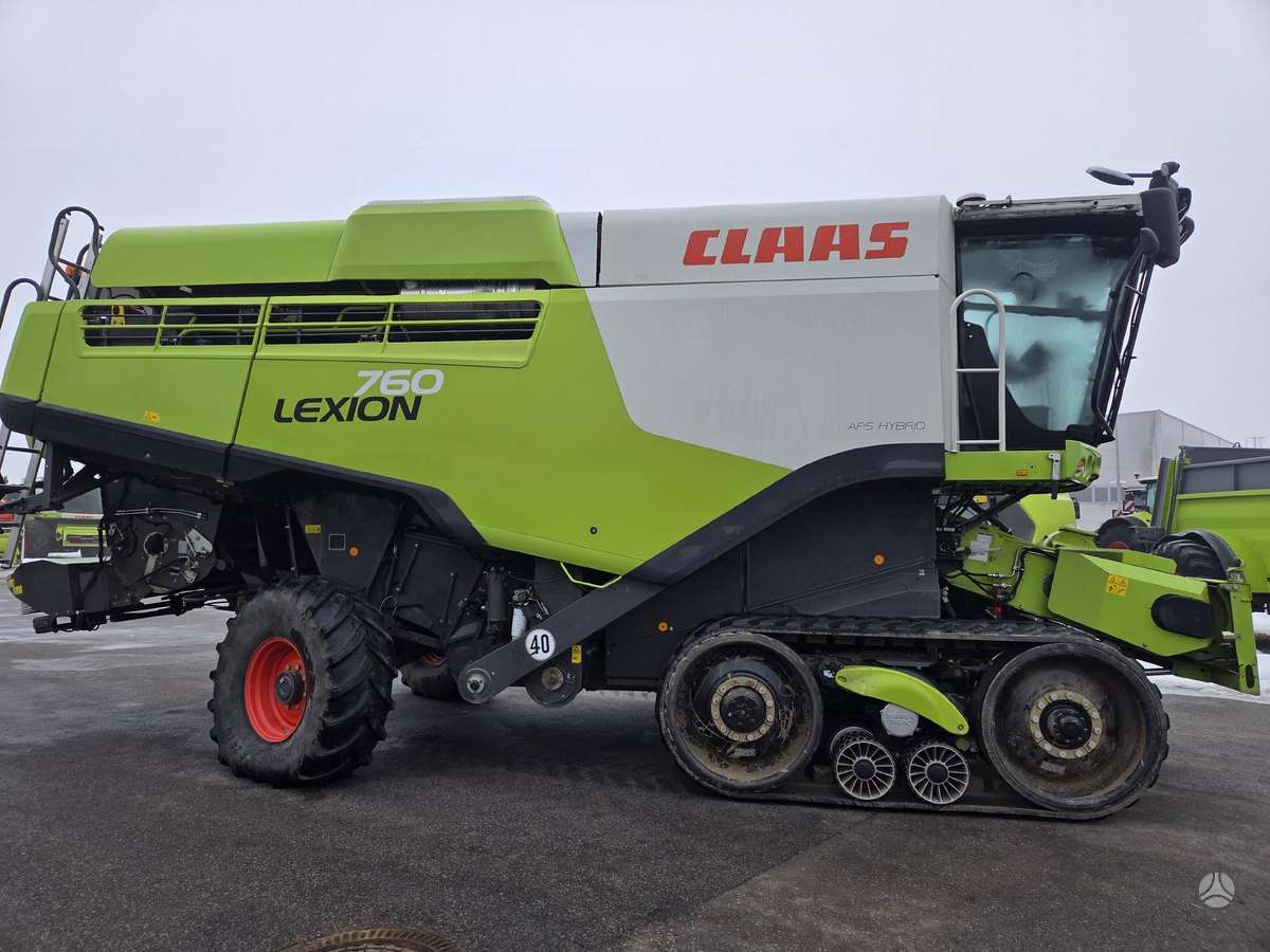 Claas Lexion 760 TT, combine harvesters
