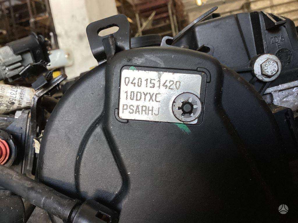 Peugeot 807, 10DYXC / RHJ, gearbox, engine