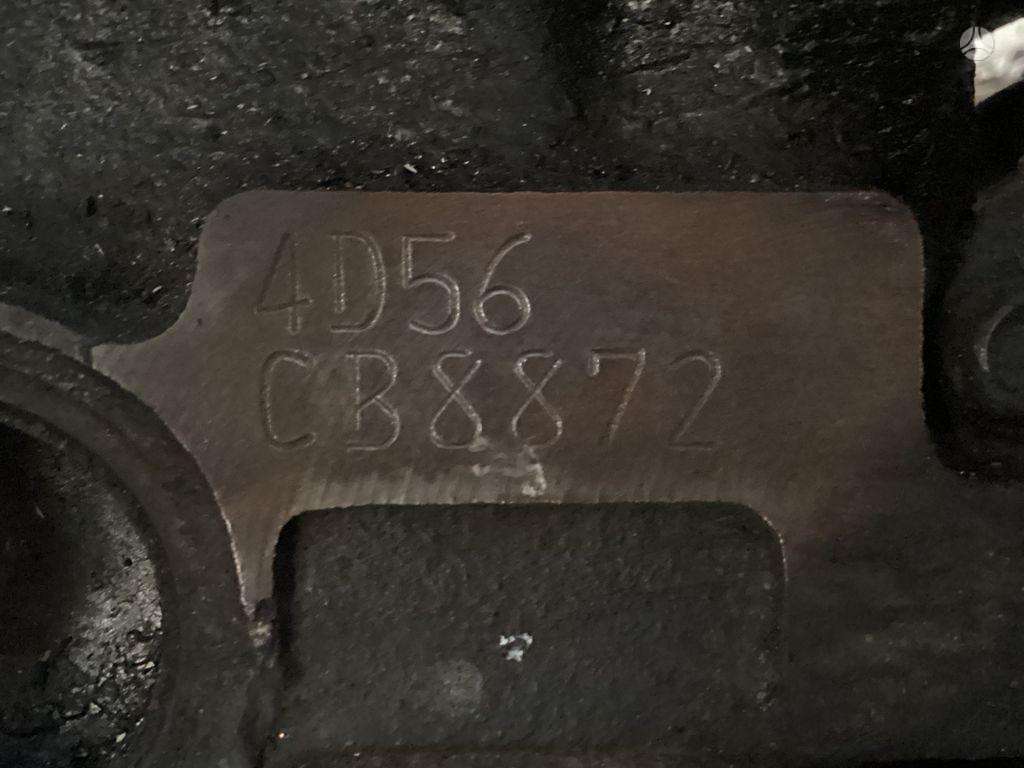 Mitsubishi L200, 4D56, gearbox, engine