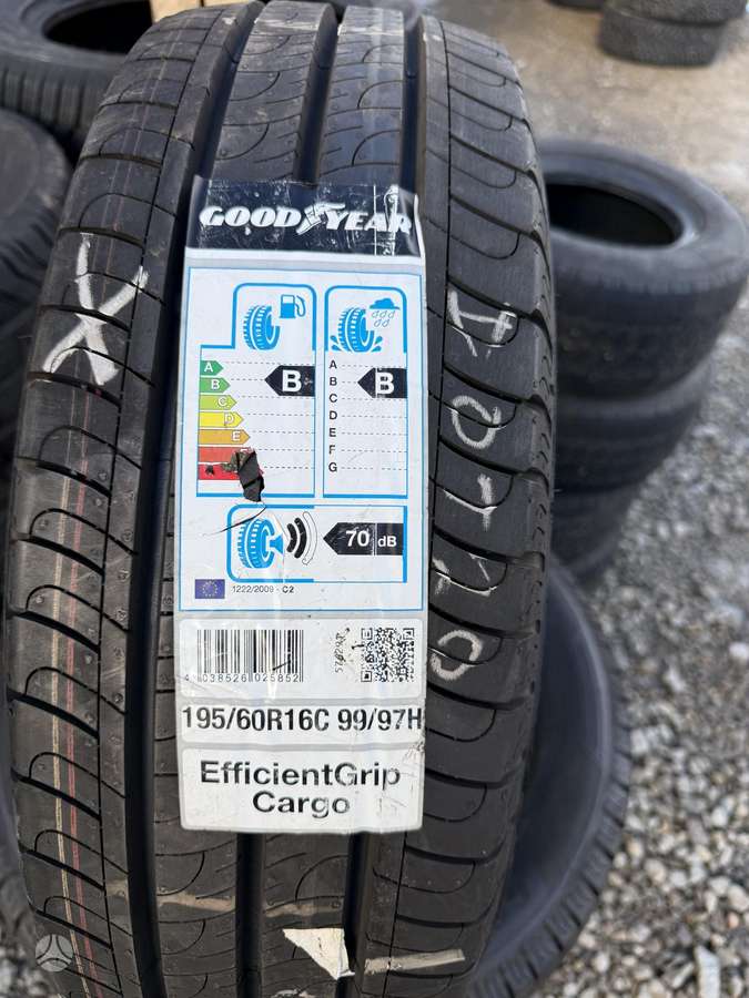 Goodyear, летние 195/60 R16
