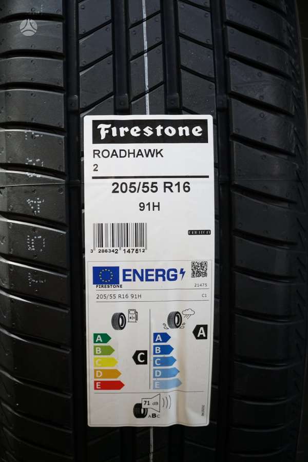 Firestone Roadhawk 2, летние 205/55 R16