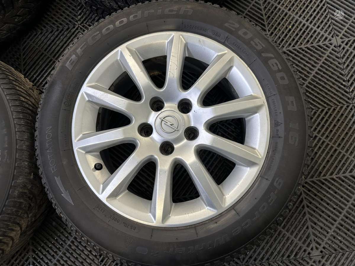 Opel Astra / Zafira 5x110, light alloy, R16