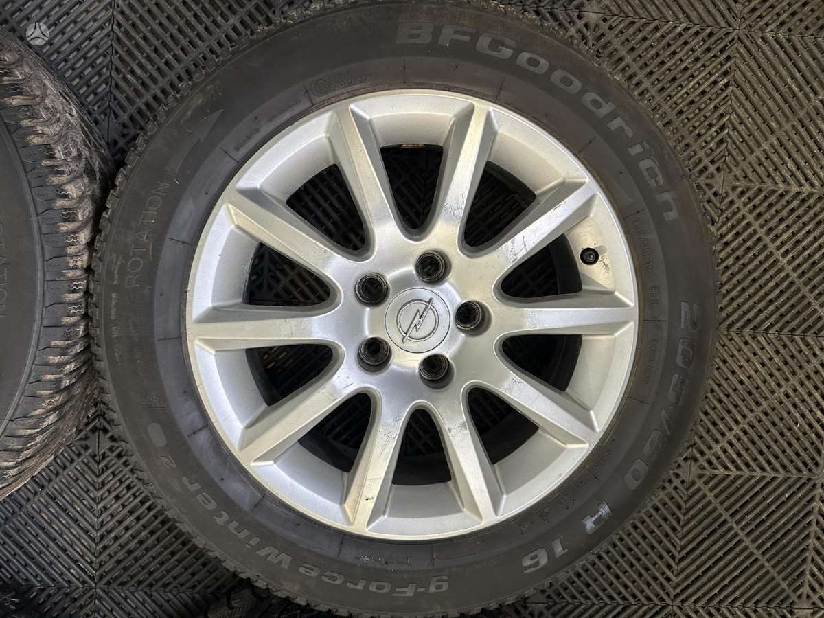 Opel Astra / Zafira 5x110, light alloy, R16