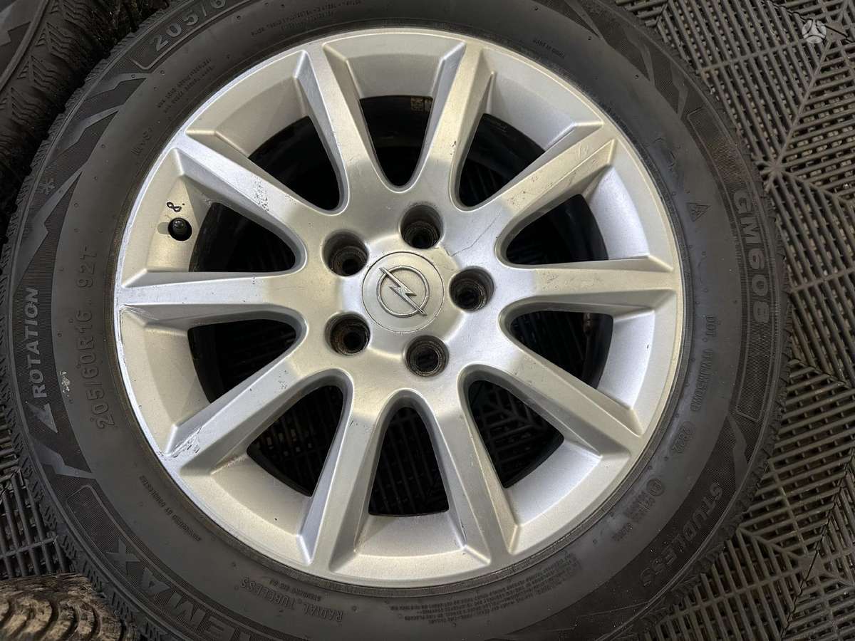 Opel Astra / Zafira 5x110, light alloy, R16
