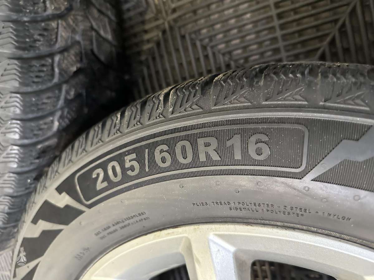 Opel Astra / Zafira 5x110, light alloy, R16