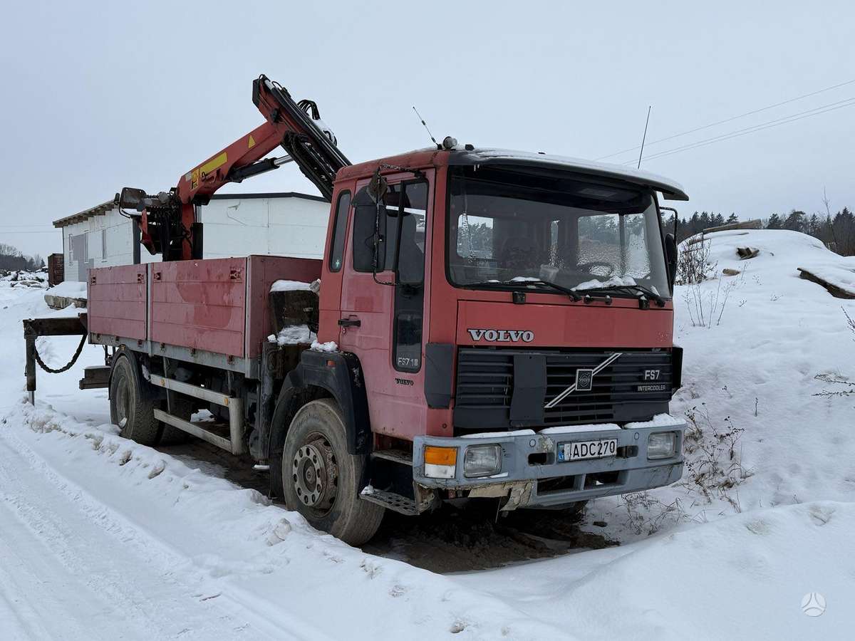 Volvo FS718, бортовые