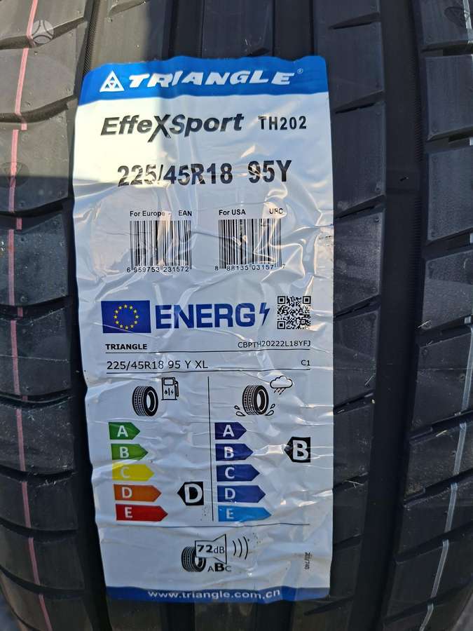 Triangle, vasarinės 225/45 R18