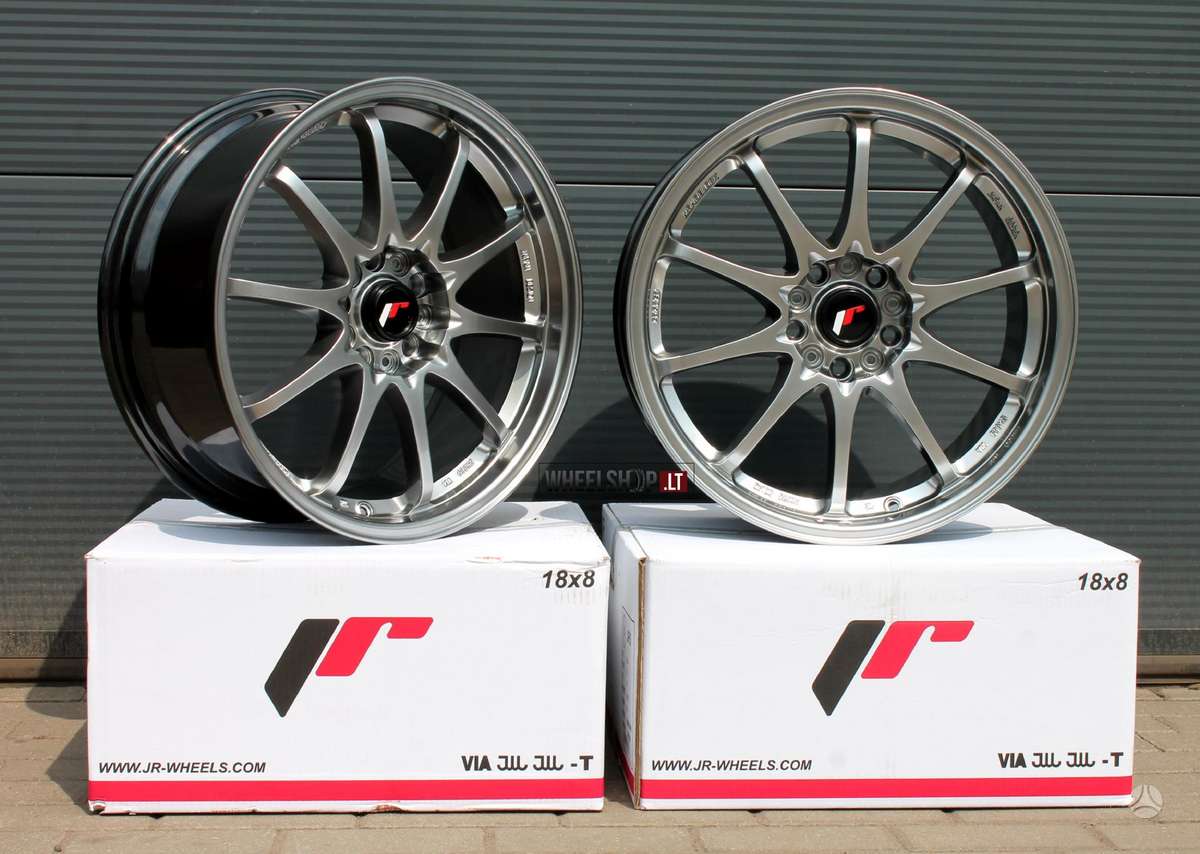 Japan Racing JR5 Hyper Black, light alloy, R18