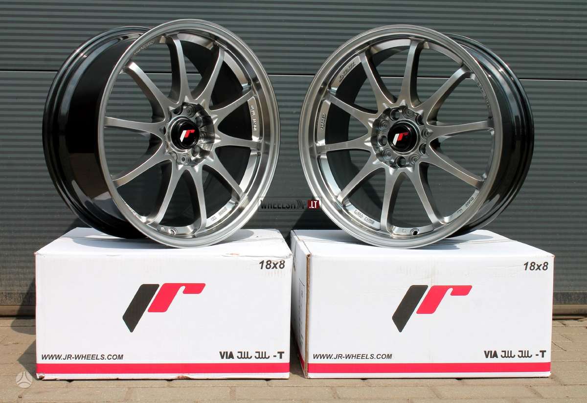 Japan Racing JR5 Hyper Black, light alloy, R18