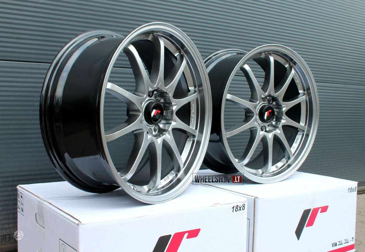 Japan Racing JR5 Hyper Black, light alloy, R18