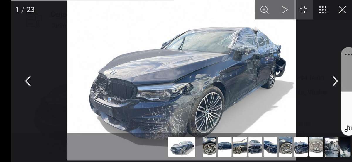 BMW 520 engine parts