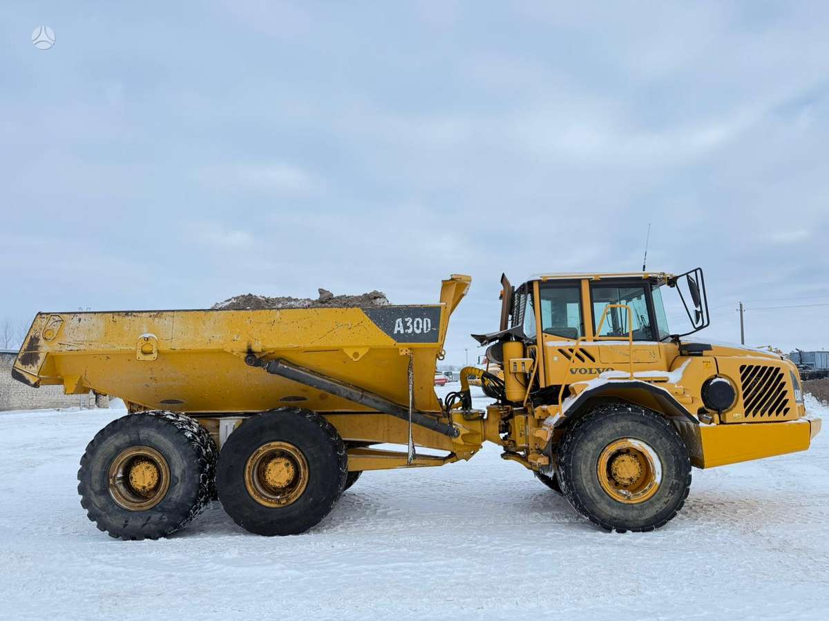 Volvo A30D CE&EPA, dumpers / tippers
