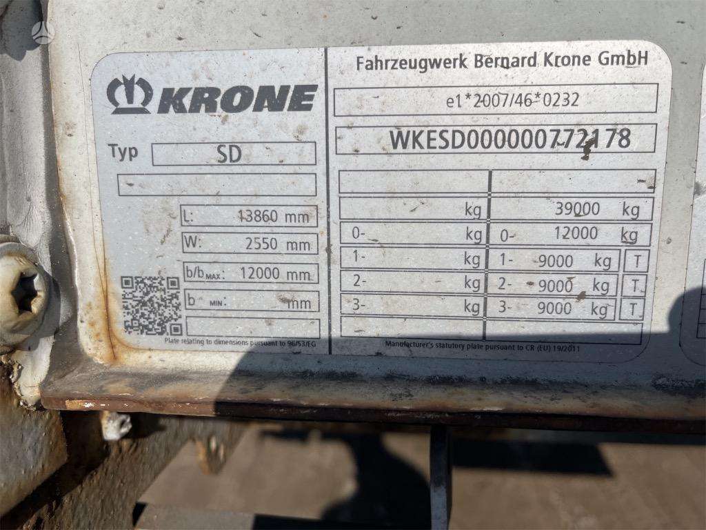 Krone Profi Liner, пологовые / тентовые