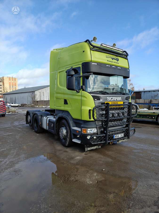 Scania 420 6x2, double sleeper