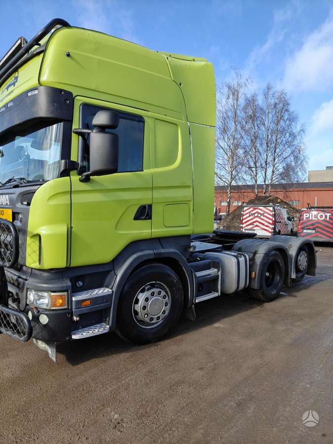 Scania 420 6x2, double sleeper