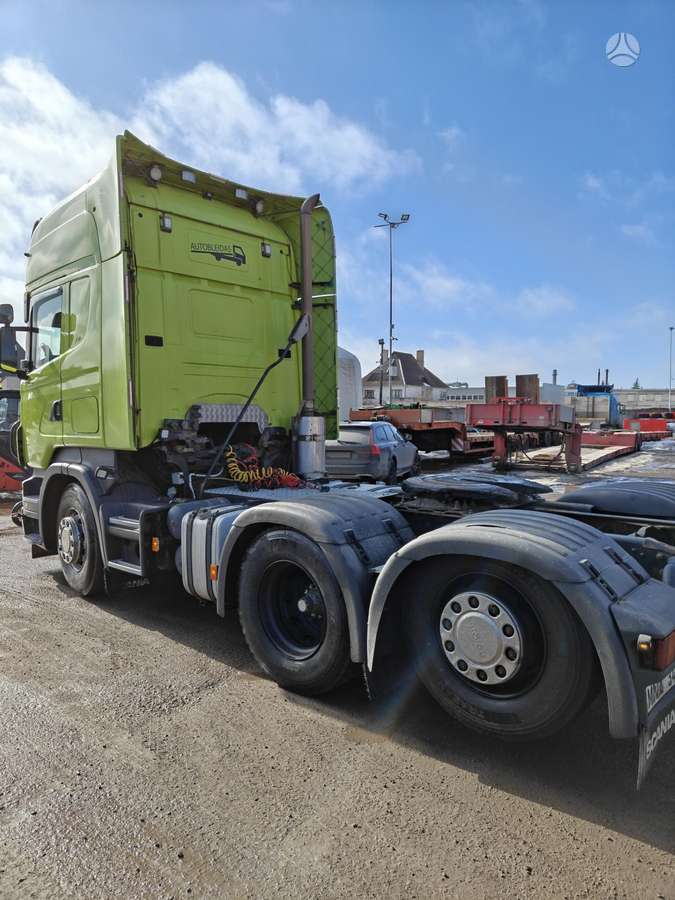 Scania 420 6x2, double sleeper