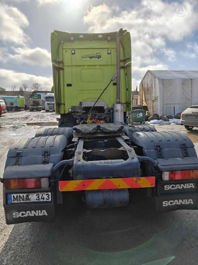 Scania 420 6x2, double sleeper