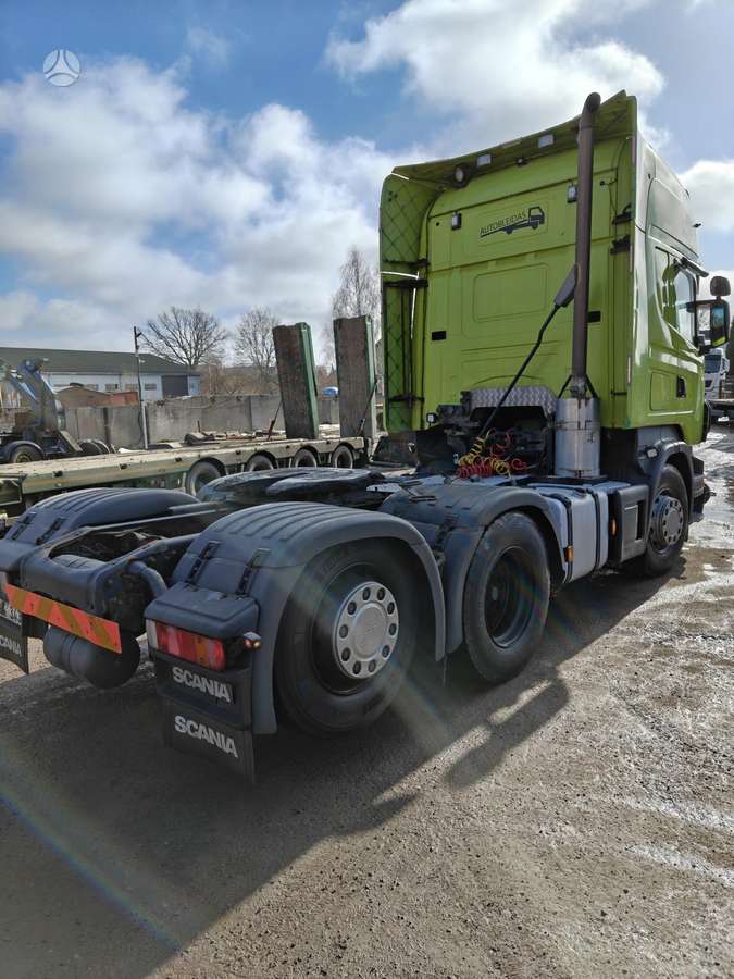 Scania 420 6x2, double sleeper