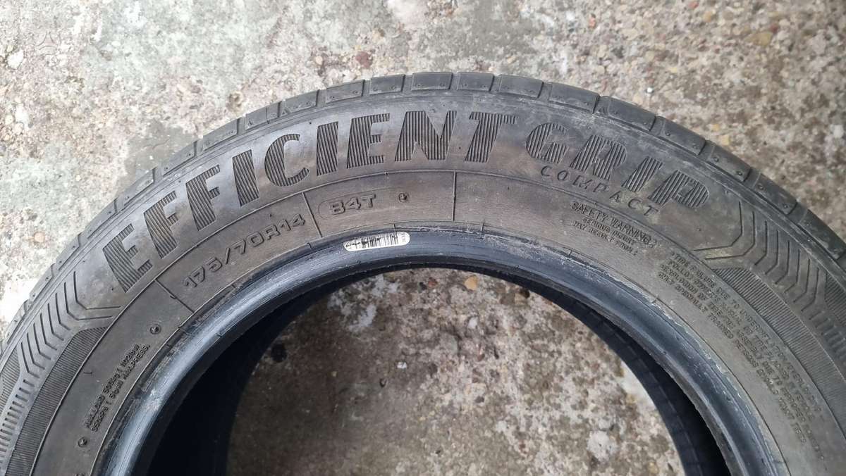 Goodyear Eficient Grip Compact, vasarinės 175/70 R14