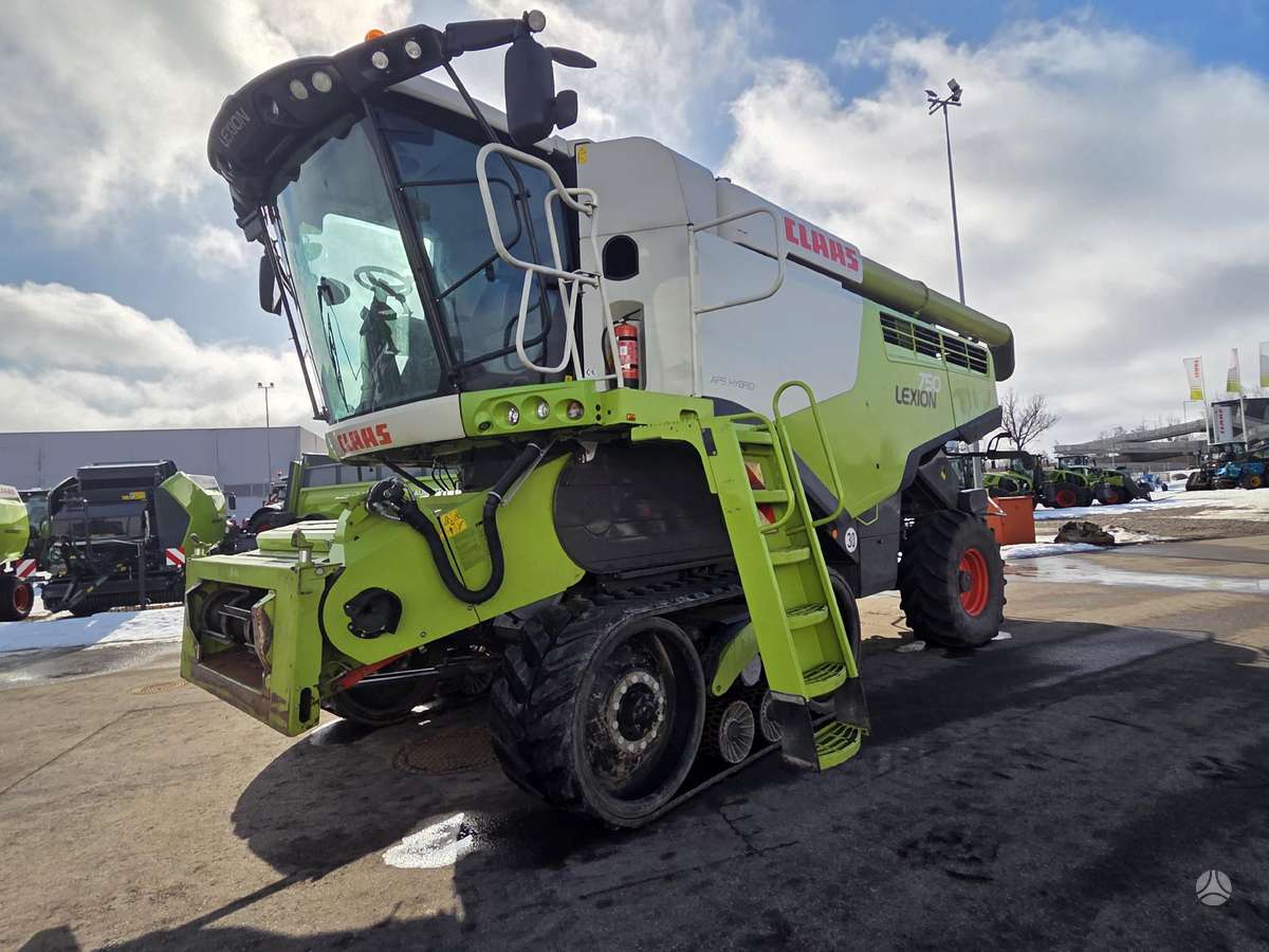 Claas Lexion 750 TT, kombainai