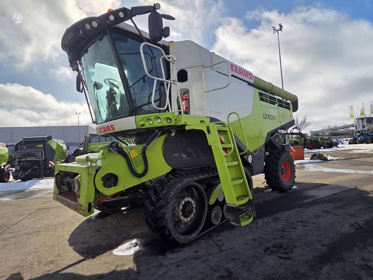 Claas Lexion 750 TT, комбайны