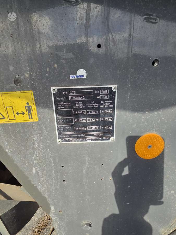 Claas Lexion 750 TT, комбайны