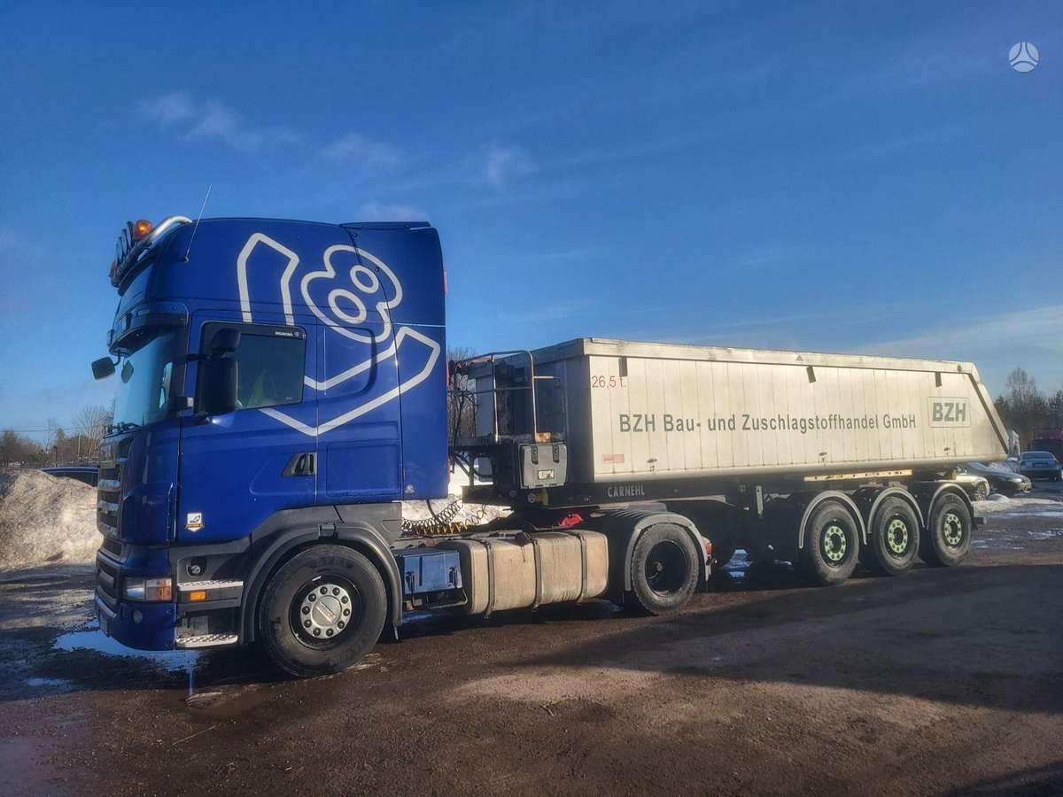 Scania R500, 2 miegamosios vietos