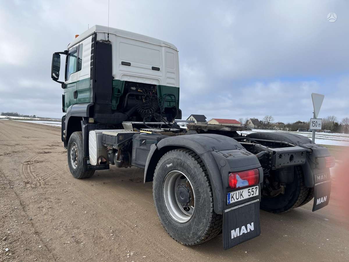 MAN TGS 18.440 4X4 BLS, Kardanas, single sleeper