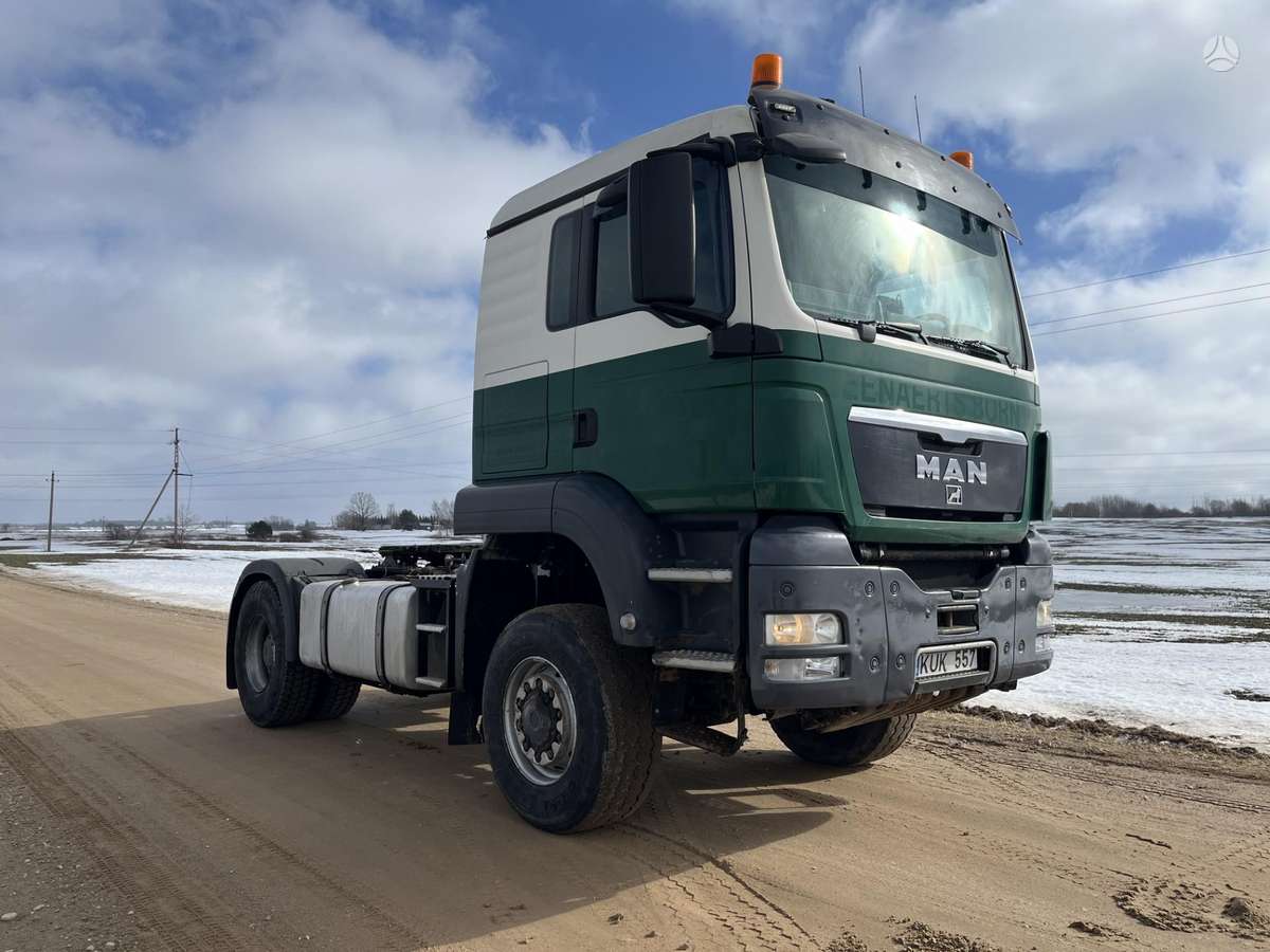 MAN TGS 18.440 4X4 BLS, Kardanas, single sleeper